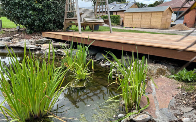 CANTILEVER PROJECTin Claverton by Thomas Fox Landscaping